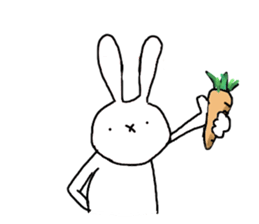 emotional rabbits 1 sticker #6033938