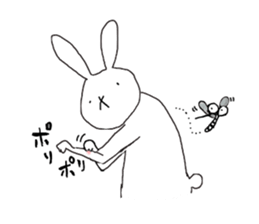 emotional rabbits 1 sticker #6033939