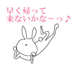 emotional rabbits 1 sticker #6033941