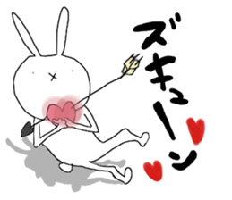 emotional rabbits 1 sticker #6033942