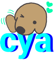 Abbreviation of tweet dog sticker #6034310