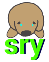 Abbreviation of tweet dog sticker #6034312