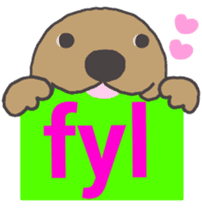 Abbreviation of tweet dog sticker #6034313