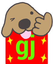 Abbreviation of tweet dog sticker #6034318