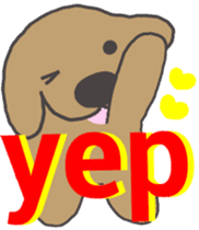 Abbreviation of tweet dog sticker #6034320