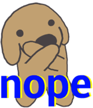 Abbreviation of tweet dog sticker #6034321