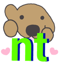 Abbreviation of tweet dog sticker #6034324