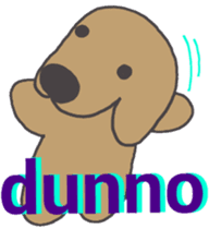 Abbreviation of tweet dog sticker #6034327