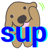 Abbreviation of tweet dog sticker #6034328