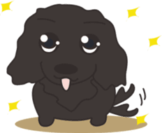 Dachshund TANG & BAO sticker #6034346