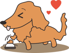 Dachshund TANG & BAO sticker #6034350