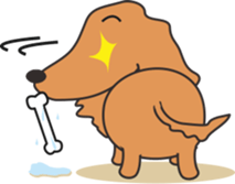 Dachshund TANG & BAO sticker #6034351
