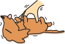 Dachshund TANG & BAO sticker #6034352