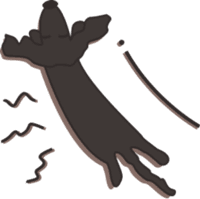 Dachshund TANG & BAO sticker #6034354