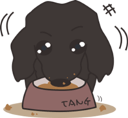 Dachshund TANG & BAO sticker #6034357
