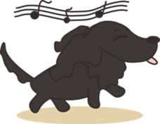 Dachshund TANG & BAO sticker #6034358