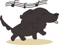 Dachshund TANG & BAO sticker #6034358