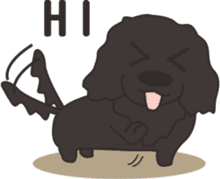 Dachshund TANG & BAO sticker #6034365