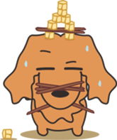 Dachshund TANG & BAO sticker #6034372