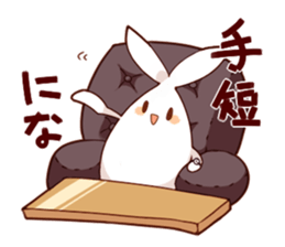 Ironic bunny sticker #6034549