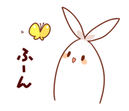 Ironic bunny sticker #6034559