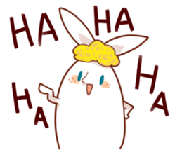 Ironic bunny sticker #6034572