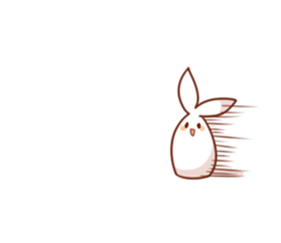 Ironic bunny sticker #6034574