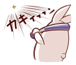 Ironic bunny sticker #6034577