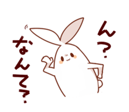 Ironic bunny sticker #6034578