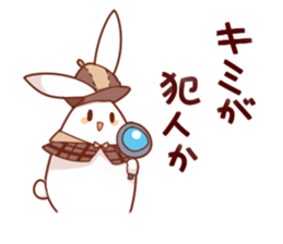 Ironic bunny sticker #6034579