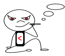 Dancing HiraganaMan! sticker #6034750