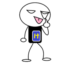 Dancing HiraganaMan! sticker #6034751