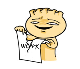 Dumpling YUM sticker #6035471