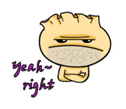 Dumpling YUM sticker #6035473