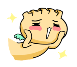 Dumpling YUM sticker #6035489