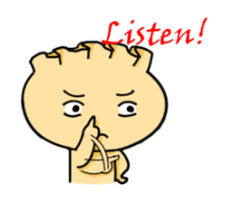 Dumpling YUM sticker #6035503
