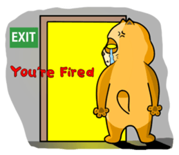 I am a funny cat! sticker #6035530