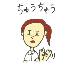 high school student-volleyball club sticker #6036316