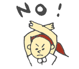 high school student-volleyball club sticker #6036319