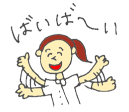 high school student-volleyball club sticker #6036320