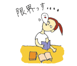 high school student-volleyball club sticker #6036329