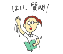 high school student-volleyball club sticker #6036331