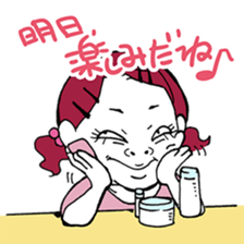 The flatter ugly woman to man sticker #6036446