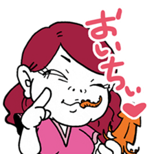 The flatter ugly woman to man sticker #6036450