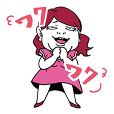 The flatter ugly woman to man sticker #6036455