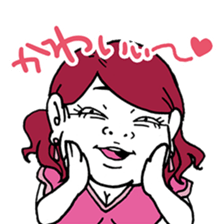 The flatter ugly woman to man sticker #6036456