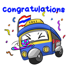 Wow!! Amazing TAXI : 3 wheels car