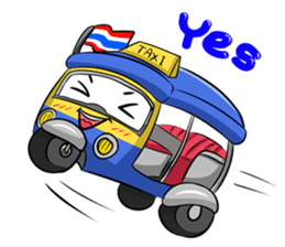 Wow!! Amazing TAXI : 3 wheels car sticker #6036847