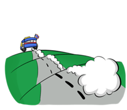 Wow!! Amazing TAXI : 3 wheels car sticker #6036859