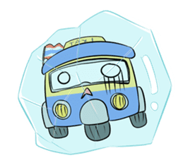 Wow!! Amazing TAXI : 3 wheels car sticker #6036862